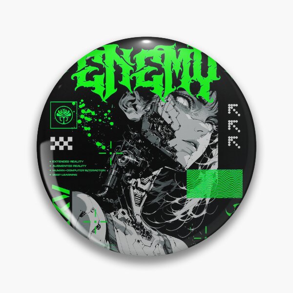 Aperçu de l'œuvre Cyborg esthétique cyberpunk créée et vendue par ShurikenStar.