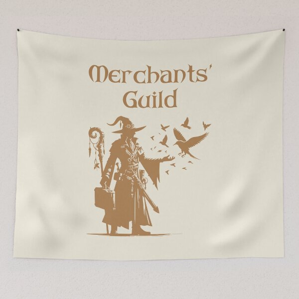 Item preview, Merchants Guild - Fantasy - RPG - Roleplay designed and sold by chromavibes-art.