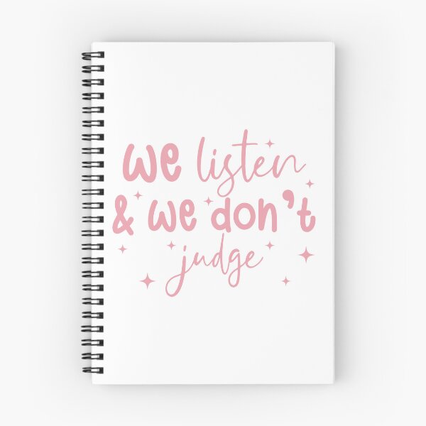 Item preview, We Listen and We Don't Judge,Funny Quote,Trending Saying designed and sold by catnolioo.