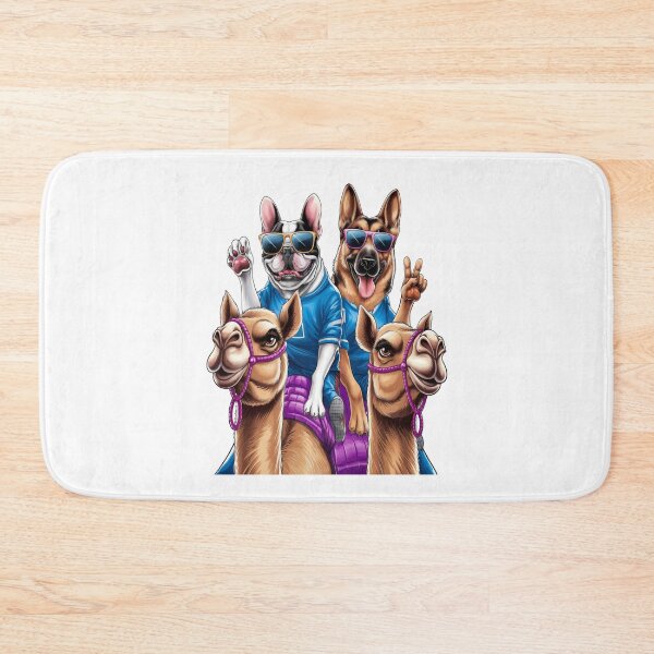 Item preview, Desert Adventure Dogs – Fun Camel Ride in the Sun designed and sold by Petpixy.