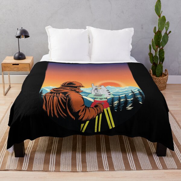 Item preview, Mountains Surveyor at Sunset designed and sold by AZMTH.