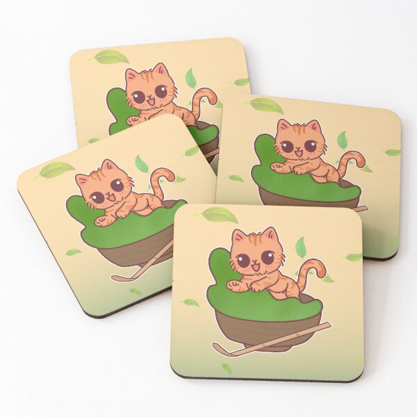 Item preview, Matcha Fever with Cute Cat designed and sold by BGMeYou.