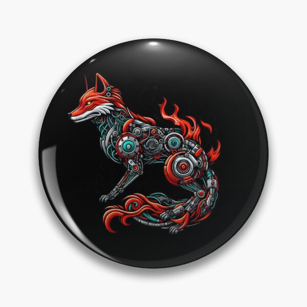 Item preview, METAL RED FOX designed and sold by Transmetalbeast.