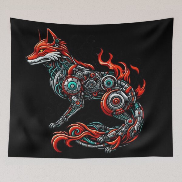 Item preview, METAL RED FOX designed and sold by Transmetalbeast.