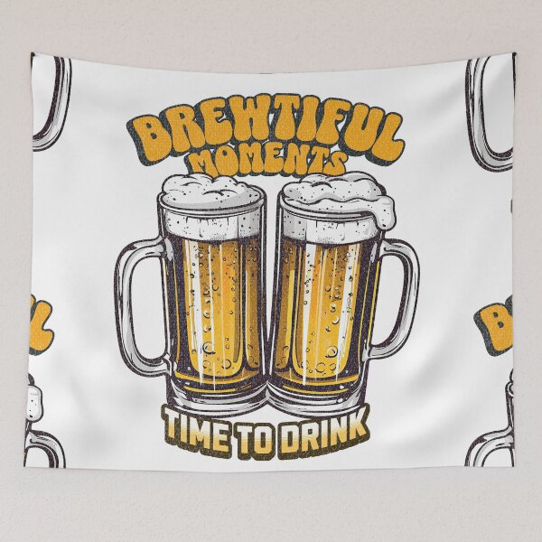 Item preview, BEER SQUAD : Brewtiful Moments , Time to Drink designed and sold by Eksama Design.