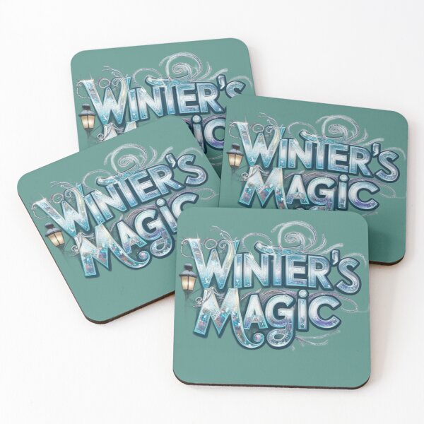 Item preview, Winter's Magic - Holiday Seasonal Typography designed and sold by Craft Ctyle.