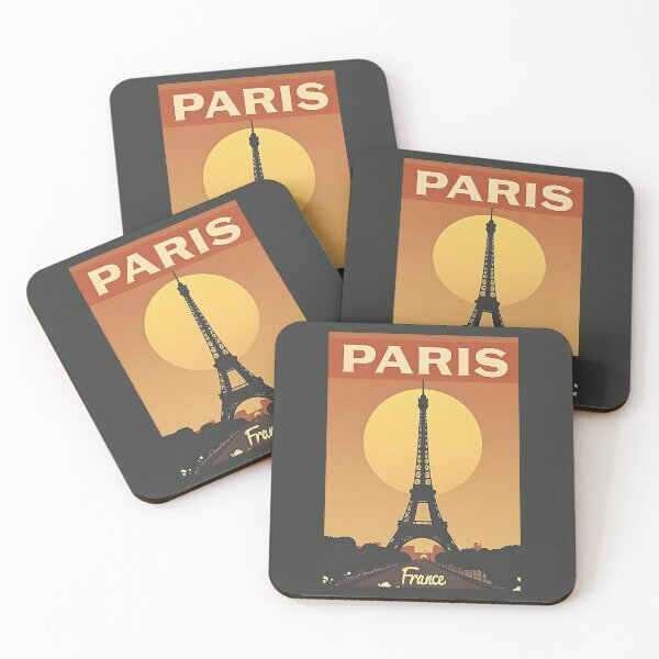 Item preview, A Vintage Travel Illustration of Paris - France designed and sold by GoodOldVintage.