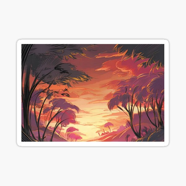 Item preview, Warmer Sonnenuntergang designed and sold by Shjamezlaush Milicevic.