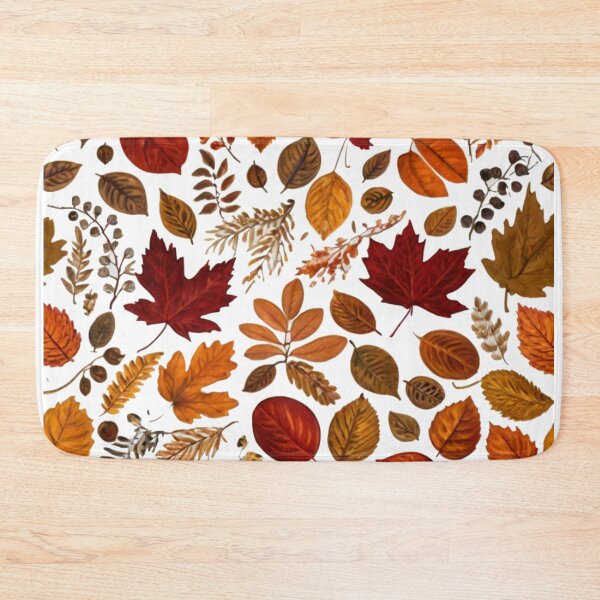 Item preview, Autumn Leaves Pattern - Seamless Fall Wallpaper designed and sold by Craft Ctyle.