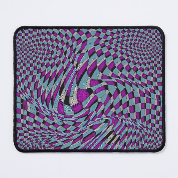 Item preview, VICTOR VASARELY VARIABLE GEOMETRY CHECKERBOARD ART FACE ABSTRACT PAINTING ##1 designed and sold by Ralek.