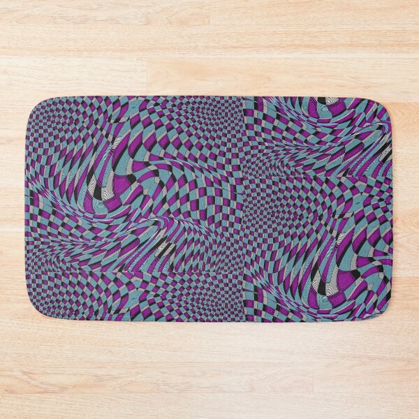 Item preview, VICTOR VASARELY VARIABLE GEOMETRY CHECKERBOARD ART FACE ABSTRACT PAINTING ##1 designed and sold by Ralek.