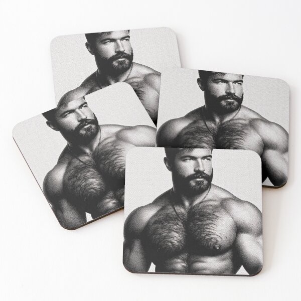 Item preview, Bearded San Francisco Daddy Bear LGBTQ Gay Pride Graphic Design designed and sold by ItsAKinkThing.