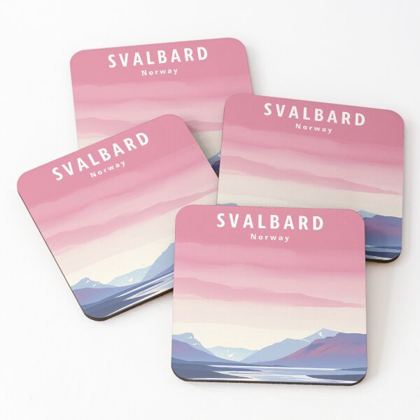 Item preview, Svalbard Norway Travel Print  designed and sold by Wander-World.