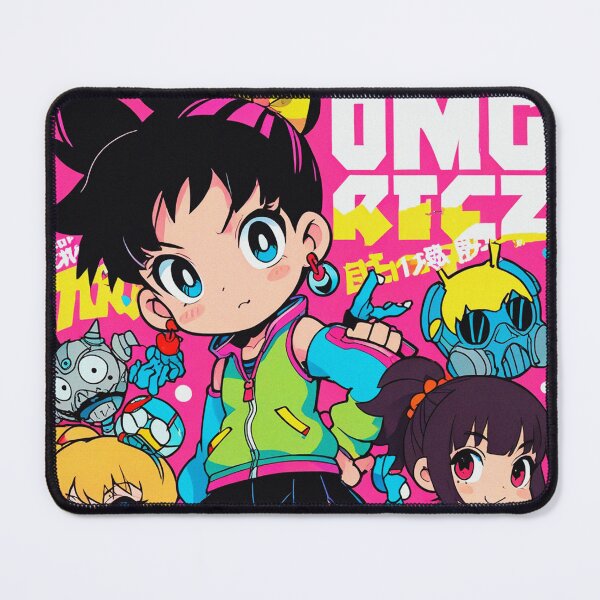 Item preview, Energetic Manga Chibi - Dynamic 90s Anime Style designed and sold by RetroRebootShop.