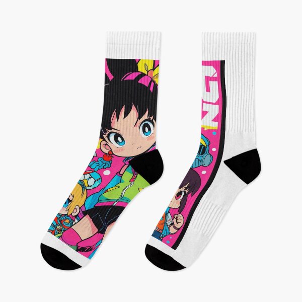 Item preview, Energetic Manga Chibi - Dynamic 90s Anime Style designed and sold by RetroRebootShop.