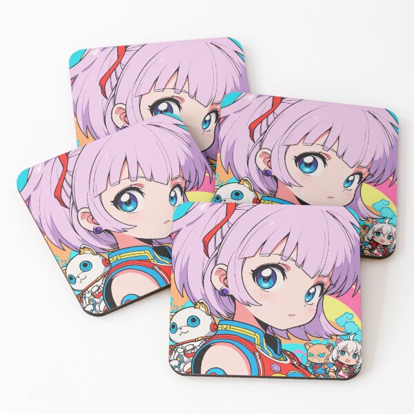 Item preview, Retro Manga Chibi - 90s Anime Nostalgia Art designed and sold by RetroRebootShop.