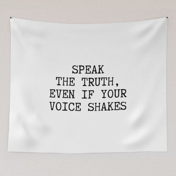 Item preview, Speak the truth, even if your voice shakes designed and sold by faridman.
