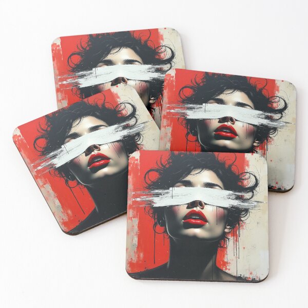 Item preview, Abstract portrait designed and sold by nalpoonggee.
