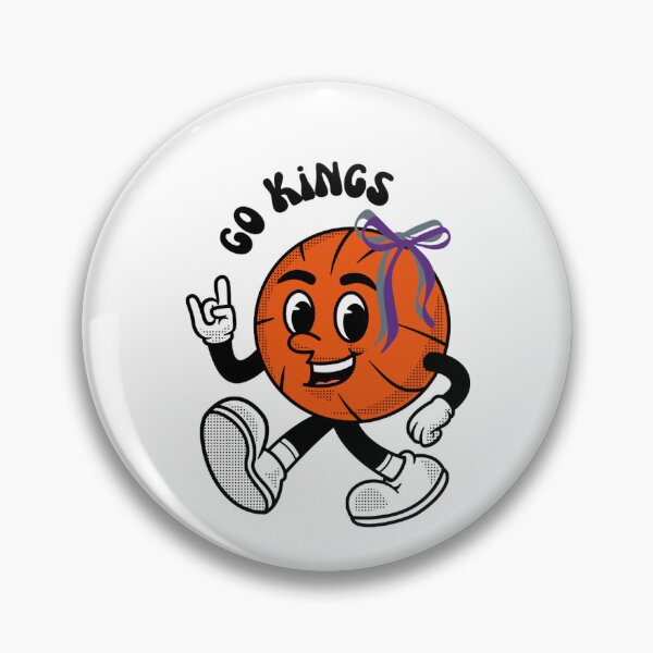 Item preview, Go Sacramento Kings Girly Basketball designed and sold by sarah-332.