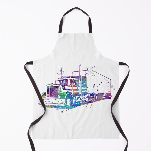 Item preview, Truck Watercolor Artwork Gift designed and sold by LotusGifts.