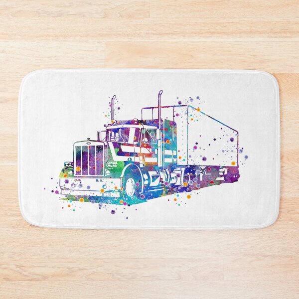 Item preview, Truck Watercolor Artwork Gift designed and sold by LotusGifts.