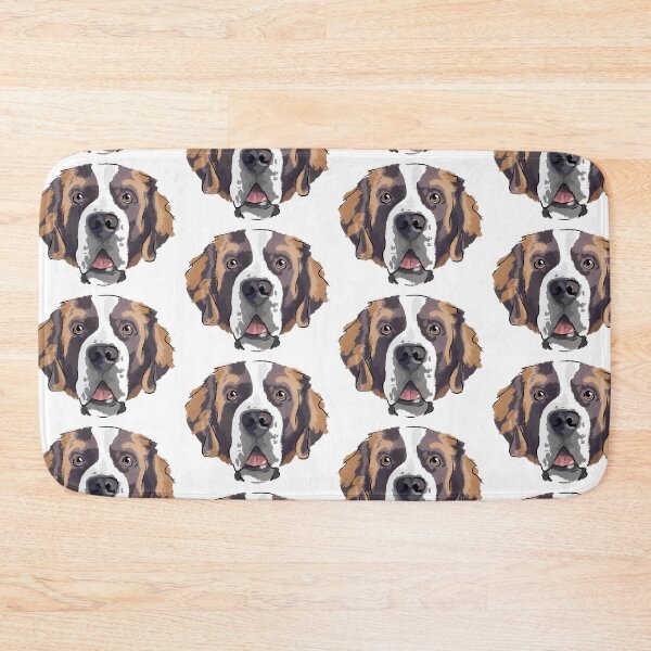Item preview, Saint Bernard face designed and sold by Katie Batchelor.