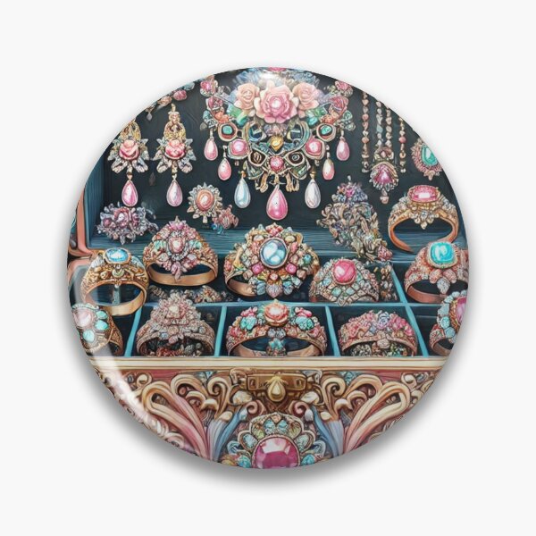 Item preview, Exquisito joyero: diseño intrincado de tesoro vintage designed and sold by Desireehaz.