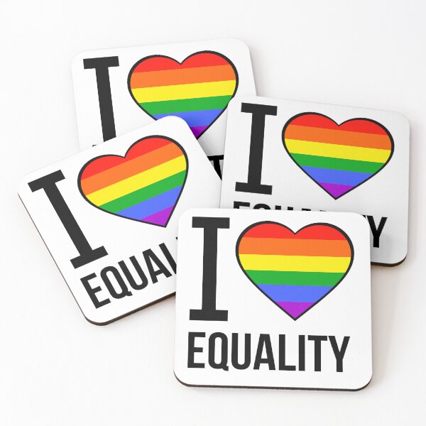 Item preview, I love equality  designed and sold by Rachel the Artist .