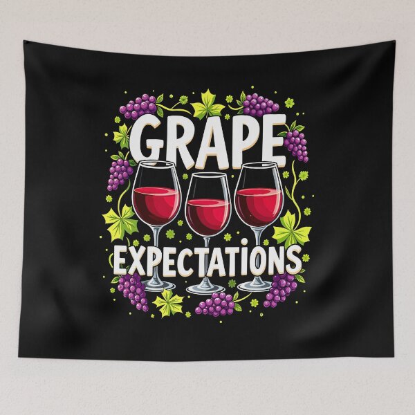 Item preview, Grape Expectations – Funny Wine Lover designed and sold by Taans-Creation.