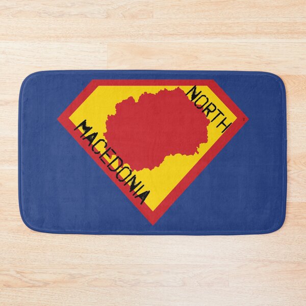 Artikelvorschau, SUPER NORTH MACEDONIA SHIELD - Freiheit ist die Supermacht - SUPERHERO-Buchstabendesign entworfen und verkauft von pelagio.