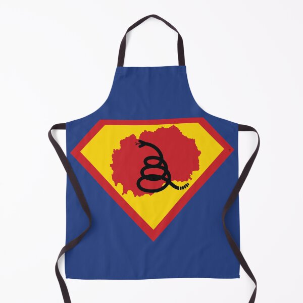 Item preview, NORTH MACEDONIA SHIELD - Freedom Is The Superpower - Modern Gadsden Snake Flag - Dont Tread On Me SUPERHERO design designed and sold by pelagio.