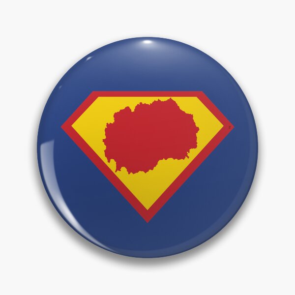 Item preview, SUPER NORTH MACEDONIA SHIELD - Freedom Is The Superpower -  SUPERHERO design designed and sold by pelagio.