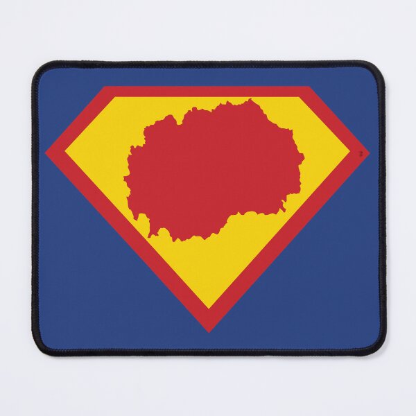 Item preview, SUPER NORTH MACEDONIA SHIELD - Freedom Is The Superpower - SUPERHERO design designed and sold by pelagio.