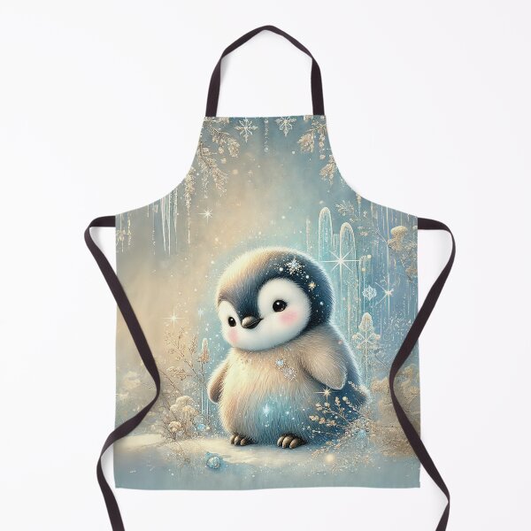 Item preview, Adorable Frost Penguin in a Winter Wonderland designed and sold by glowarya.