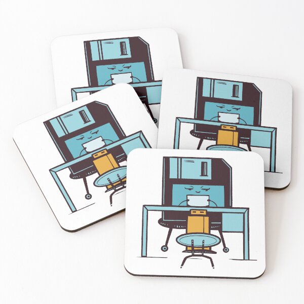 Item preview, Floppy Disk At Work designed and sold by mermaids001.