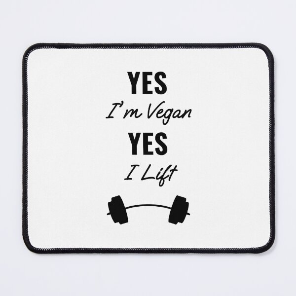 Item preview, Yes I'm Vegan, Yes I Lift - Fitness Design designed and sold by VirginieSan.
