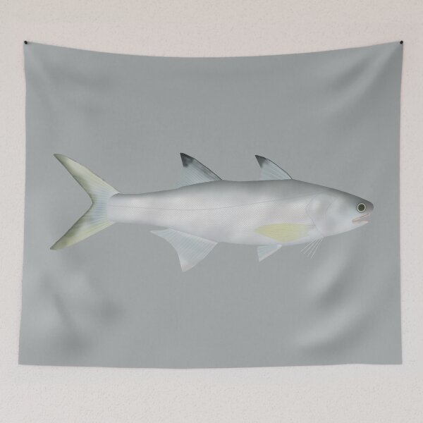 Item preview, Fourfinger Threadfin designed and sold by fishfolkart.