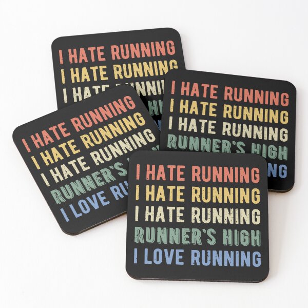 Item preview, Funny Runner - I Hate Running I designed and sold by Lemon Pepper.