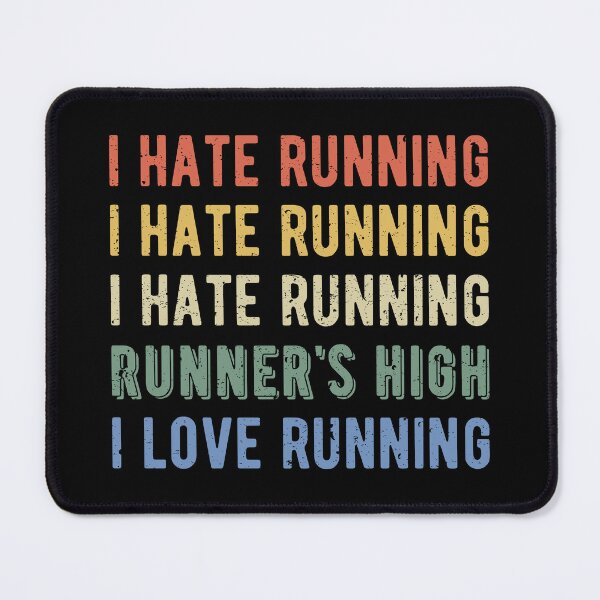 Item preview, Funny Runner - I Hate Running I designed and sold by Lemon Pepper.