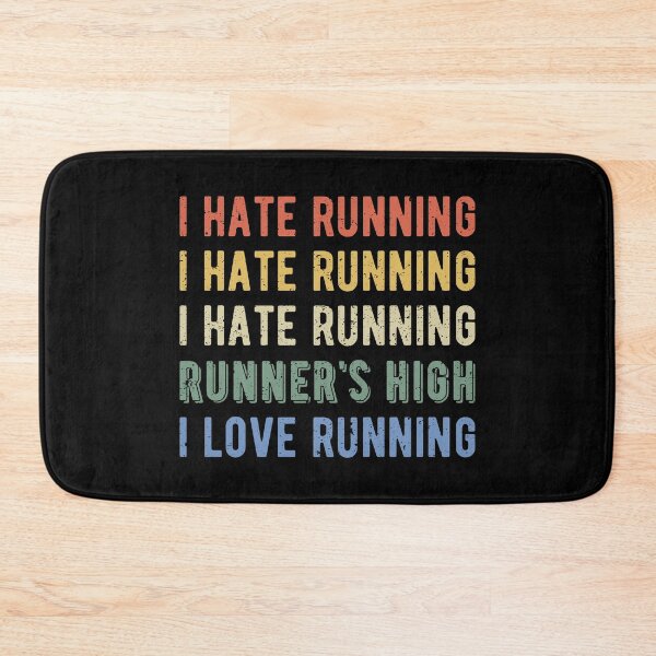 Item preview, Funny Runner - I Hate Running I designed and sold by Lemon Pepper.