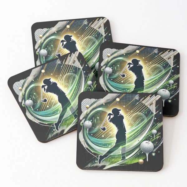Item preview, Dynamic Golf Swing Art - Energetic Sports Design designed and sold by Desireehaz.