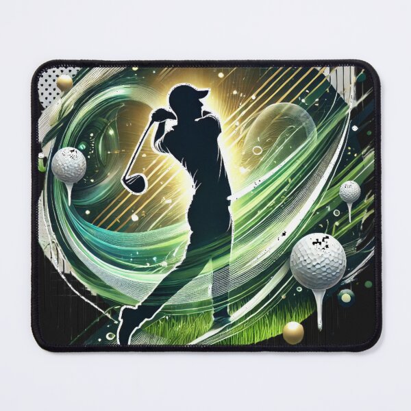 Item preview, Dynamic Golf Swing Art - Energetic Sports Design designed and sold by Desireehaz.