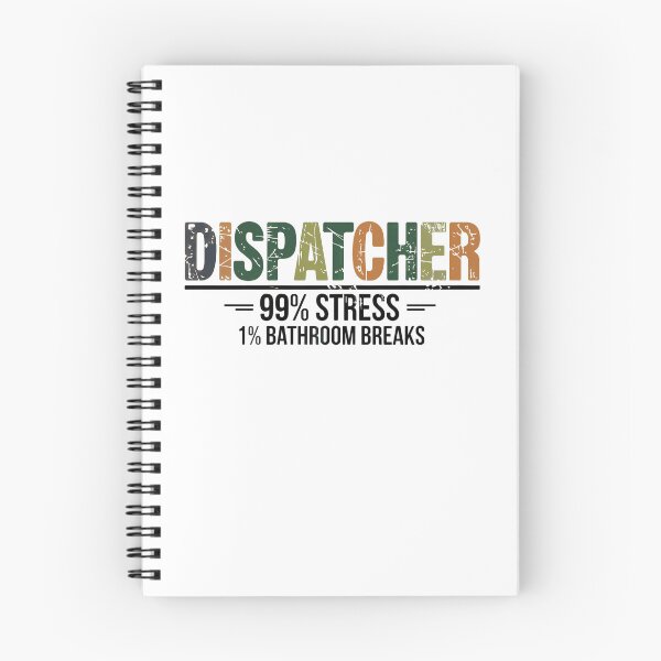 Item preview, Dispatcher funny, distressed style designed and sold by MadCatPrints.