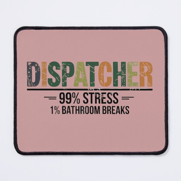 Item preview, Dispatcher funny, distressed style designed and sold by MadCatPrints.
