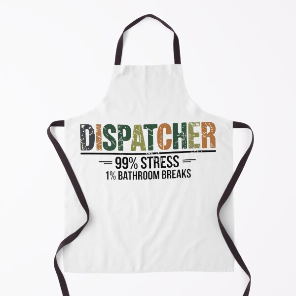 Item preview, Dispatcher funny, distressed style designed and sold by MadCatPrints.