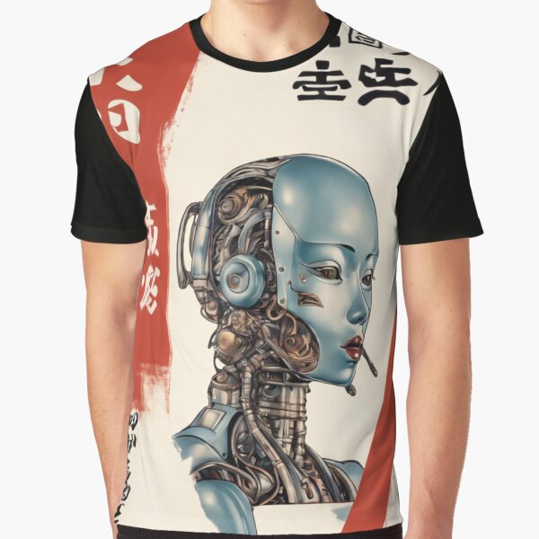 Item preview, Robot Shunga Erotic Art Imitation | #57 designed and sold by NickWhittleArt.