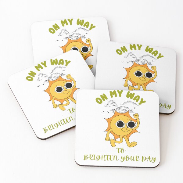 Item preview, On My Way To Brighten Your Day designed and sold by ULTRAMAX_DESIGN.