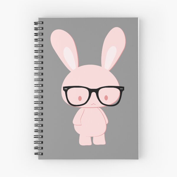 Item preview, Pink Hipster Bunny designed and sold by KGoPrintables.