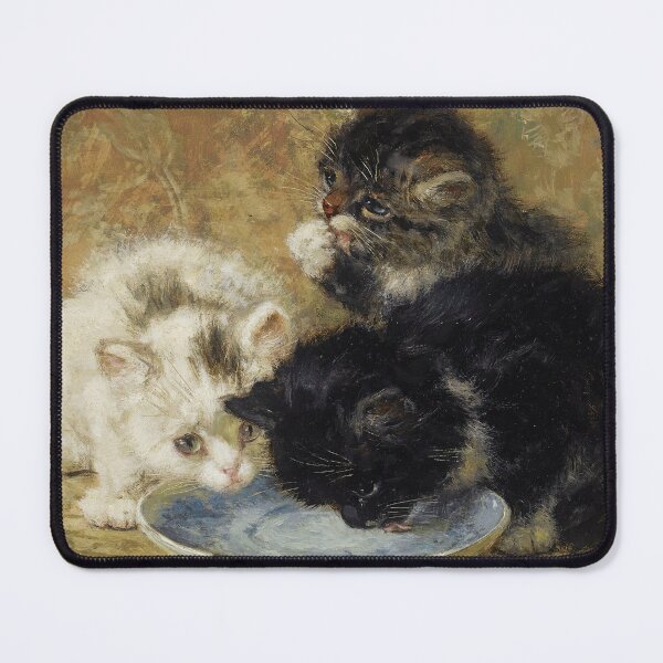 Item preview, Three Kittens by Henriëtte Ronner-Knip designed and sold by InnerCitadel.