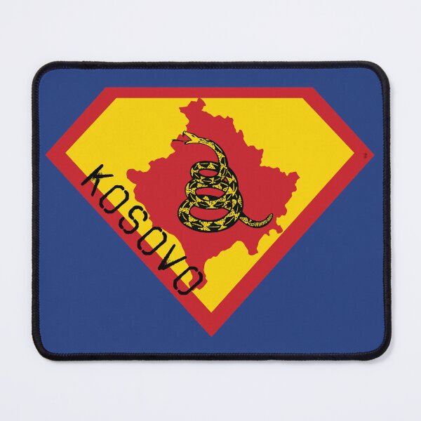 Item preview, KOSOVO SHIELD - Freedom Is The Superpower - Gadsden Snake Flag - Dont Tread On Me SUPERHERO spellout design designed and sold by pelagio.